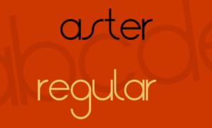 New Aster Font