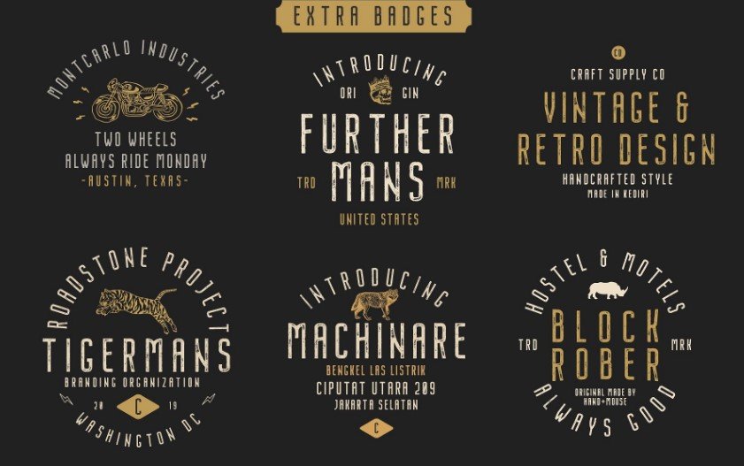 Nordin Vintage Font