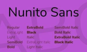 Nunito Font