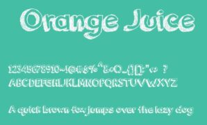 Orange-juice-font.jpg Orange Juice Font