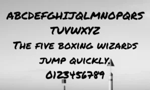 Permanent Marker Font