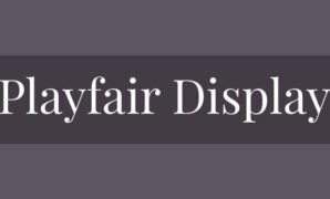 Playfair Display Font