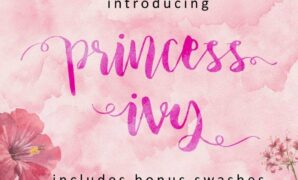 Princess Ivy Script Font