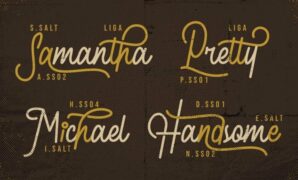 Retrovilla-font.jpg Retroville Script Font