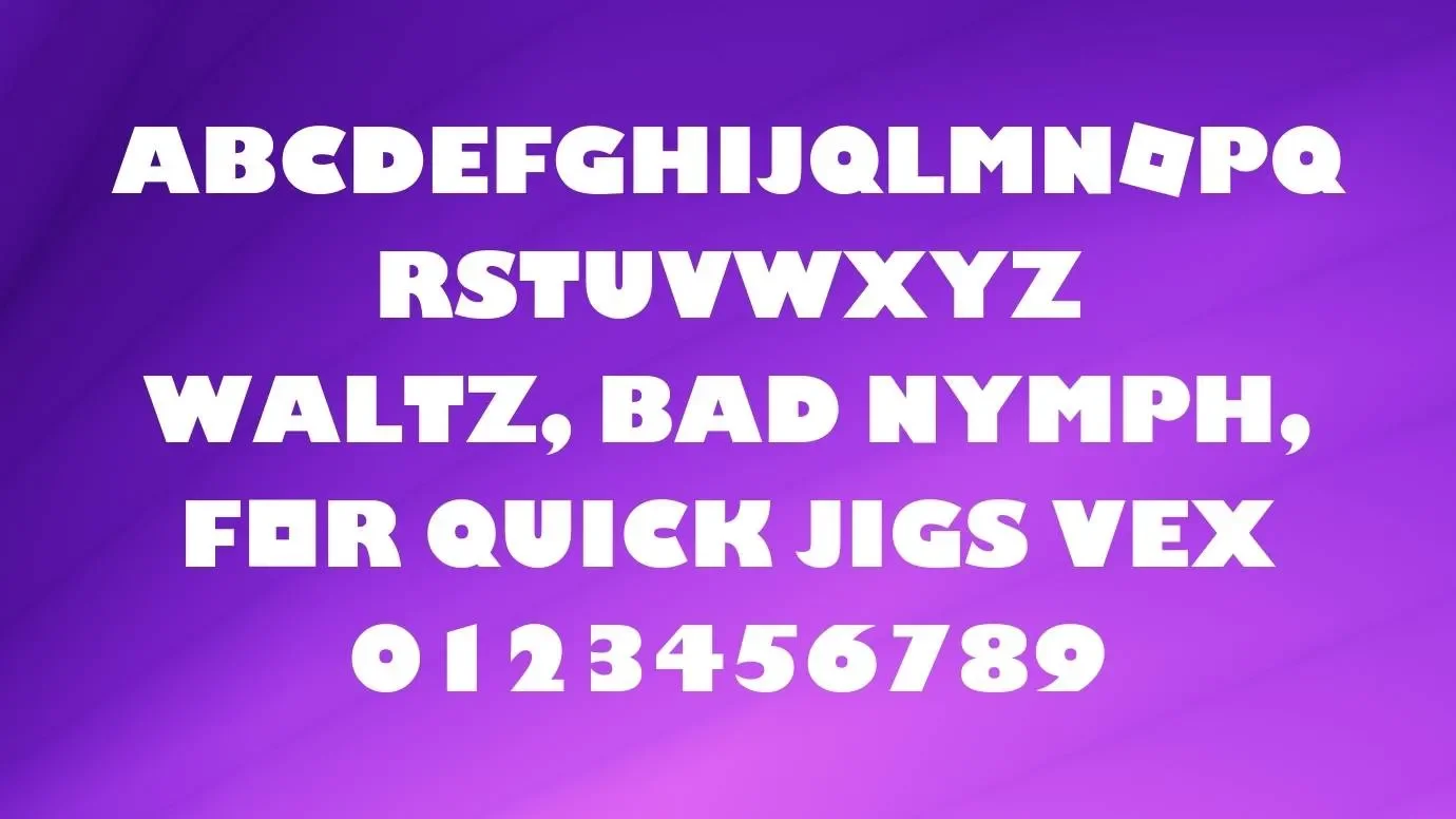 Roblox Font - Fonts Studio