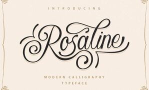 Rosaline Script Font