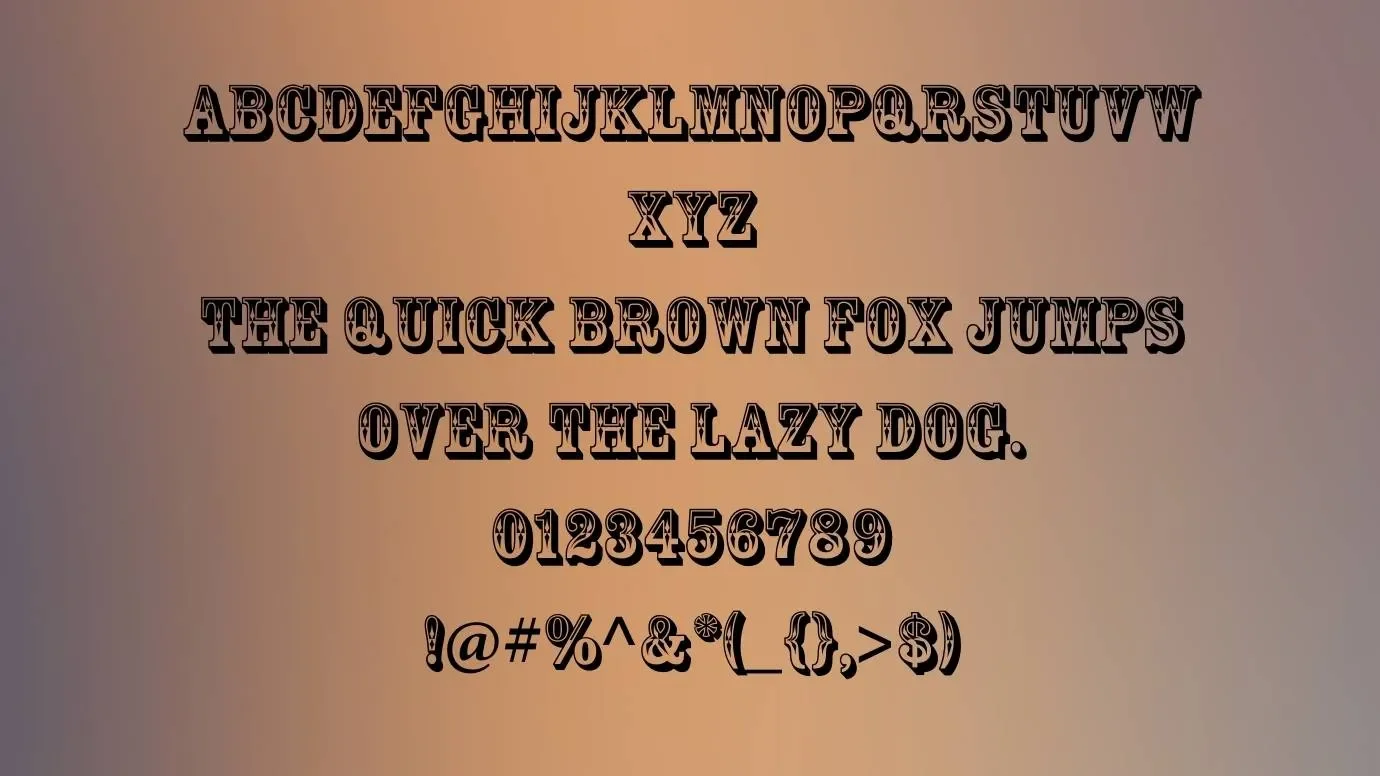 Rosewood Font