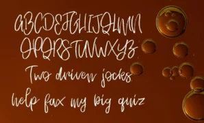 Salted Mocha Font
