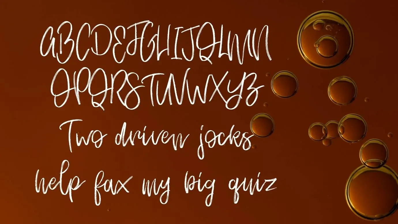 Salted Mocha Font