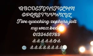 Sant’Elia Script Font