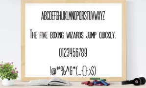 SF Movie Poster Font