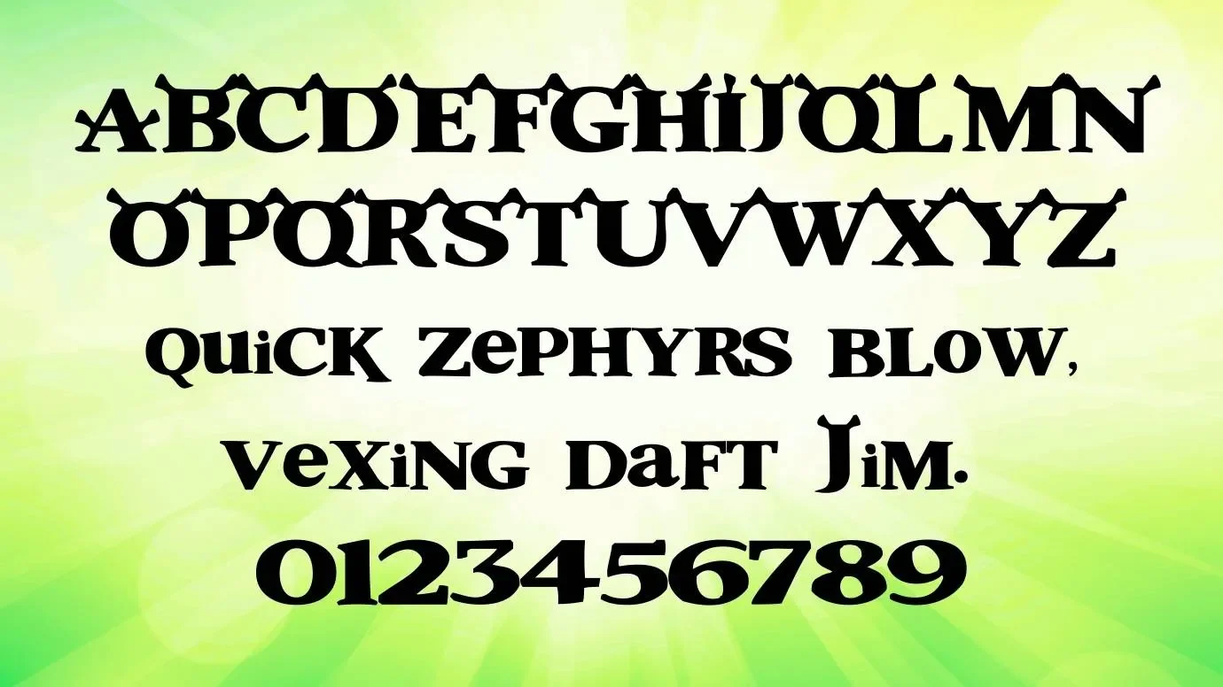 Shrek Font