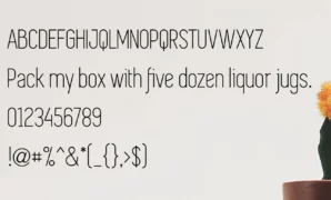 Simplifica Font