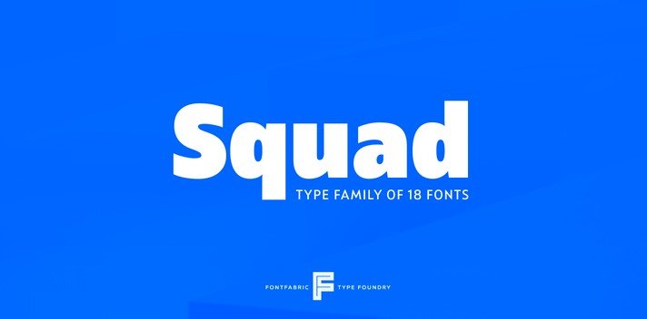 Squad Font