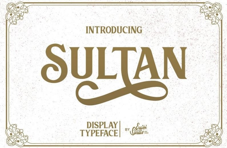 Sultan Serif Font