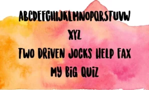 Sunrise International Font