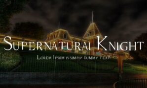 Supernatural Knight Font