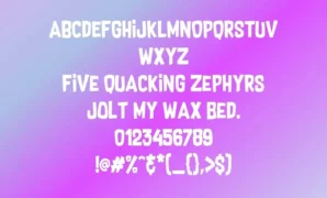 Supersonic Rocketship Font