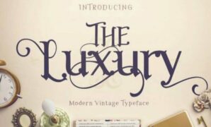 The Luxury Font
