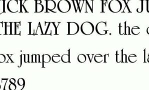 University Roman Bt Font