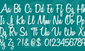 Variani-script-font.jpg Variane Script Font