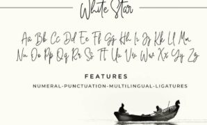White Star Handwritten Font