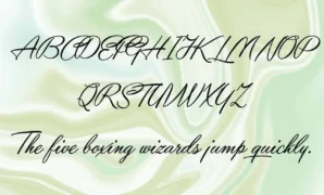 Yaquote-script-font-view.webp Yaquote Script Font